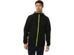 Asics chaqueta impermeable hombre negro peligro verde rendimiento activo