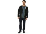 Asics chaqueta impermeable hombre negro peligro verde rendimiento activo - Image 5