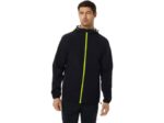 Asics chaqueta impermeable hombre negro ralladura de lima rendimiento