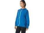 Asics chaqueta impermeable mujer lago azul claro estilo y comodidad - Image 3