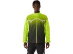 Asics chaqueta ligera hombre rendimiento ralladura lima negro