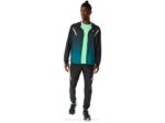 Asics chaqueta lite-show hombre rendimiento negro pino moderno - Image 4