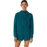 Asics chaqueta mujer acelera impermeable terciopelo pino 2.0