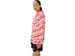 Asics chaqueta mujer brillo rosa elegante y cómoda - Image 3