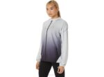 Asics chaqueta mujer rendimiento gris glaciar ligera - Image 4