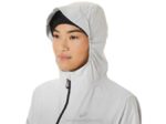 Asics chaqueta mujer rendimiento gris glaciar ligera - Image 6