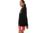 Asics chaqueta mujer rendimiento negro estilo moderno y cómodo - Image 3