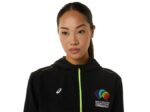Asics chaqueta mujer rendimiento negro estilo moderno y cómodo - Image 4