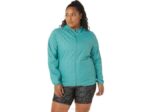 Asics chaqueta plegable mujer salvia azul claro estilo moderno - Image 2