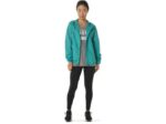 Asics chaqueta plegable mujer salvia azul claro estilo moderno - Image 3
