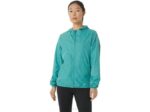 Asics chaqueta plegable mujer salvia azul claro estilo moderno - Image 4
