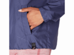 Asics chaqueta reversible mujer azul trueno gris estilo y comodidad - Image 3