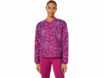 Asics chaqueta sakura mujer estampado colorido ideal para correr