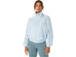 Asics chaqueta tejida actibreeze mujer cielo cómoda y ligera