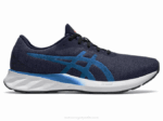 Asics chaquetón carretera explosiva azul para aventura activa