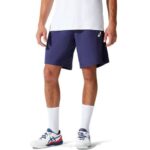 Asics chaquetón corto hombres 9in colorido y ligero