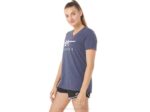 Asics chaquetón de mujer cuello en v color brezo - Image 3