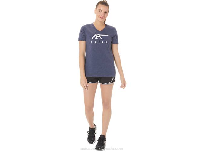 Asics chaquetón de mujer cuello en v color brezo - Image 4
