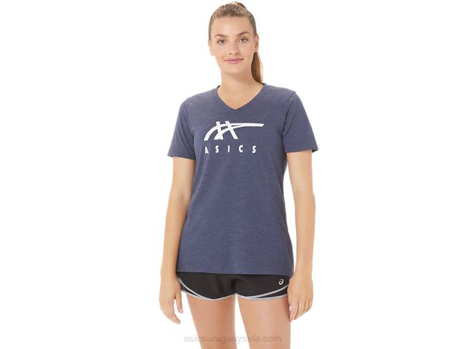 Asics chaquetón de mujer cuello en v color brezo - Image 1