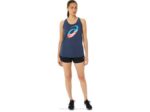 Asics chaquetón de mujer estrellas y rayas brezo corto - Image 4