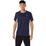 Asics chaquetón hombre sana manga corta hoja roca 2LVJ227