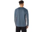 Asics chaquetón hombre sana manga larga azul acero - Image 2