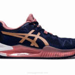 Asics chaquetón rosa oro gel 8 estilo y rendimiento