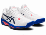 Asics chaquetón velocidad de solución blanco estilo deportivo - Image 2