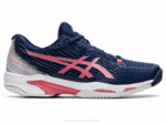 Asics chaquetón velocidad de solución rosa ahumado para mujer