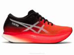 Asics cielo de metavelocidad amanecer rojo y blanco