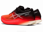 Asics cielo de metavelocidad amanecer rojo y blanco - Image 3