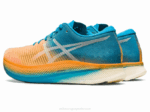Asics cielo de metavelocidad naranja pop azul isla zapatillas deportivas - Image 3