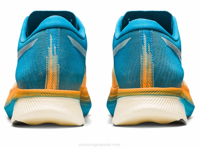 Asics cielo de metavelocidad naranja pop azul isla zapatillas deportivas - Image 5