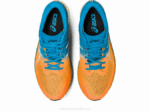 Asics cielo de metavelocidad naranja pop azul isla zapatillas deportivas - Image 6