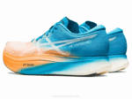 Asics cielo de metavelocidad naranja pop y azul isla - Image 3