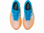 Asics cielo de metavelocidad naranja pop y azul isla - Image 6