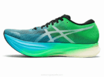 Asics Cielo de Metavelocidad Negras y Verdes Rápidas - Image 4