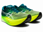 Asics cielo de metavelocidad zapatillas pino terciopelo amarillo seguridad - Image 2