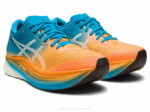 Asics cielo metavelocidad naranja pop azul isla rendimiento deportivo - Image 2