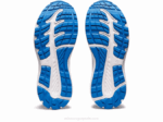 Asics competidor 8 grado negro azul eléctrico para escuela - Image 7