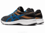 Asics Competir 6 Grado Escuela Gris Azul Deportivos - Image 3