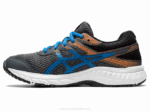 Asics Competir 6 Grado Escuela Gris Azul Deportivos - Image 4