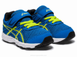Asics Competir 6 Niños Zapatillas Azul Ralladura Lima - Image 2
