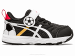Asics Competir 6 Niños Zapatillas Negras y Doradas