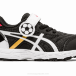Asics Competir 6 Niños Zapatillas Negras y Doradas