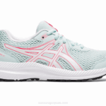 Asics Competir 7 Grado Escuela Ángel Aguamarina y Blanco