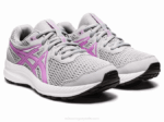 Asics Competir 7 Grado Escuela Gris Piedmont Brillo Lavanda - Image 2