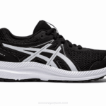 Asics Competir 7 Grado Escuela Zapatillas Blancas Negras