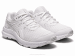 Asics Competir 7 Grado Escuela Zapatillas Blancas para Niños - Image 2
