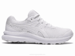Asics Competir 7 Grado Escuela Zapatillas Blancas para Niños